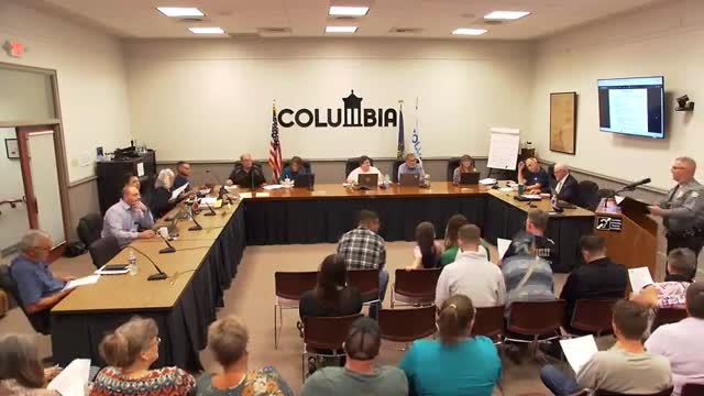 Columbia police promote first female lieutenant and honor three officers for bridge rescue