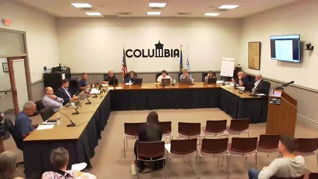 Columbia council offers borough manager role to police chief; members debate timing and contract terms