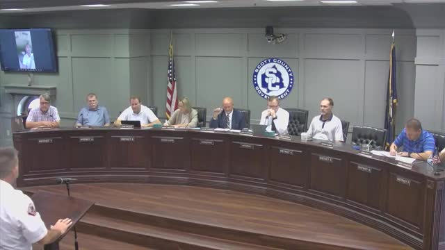 Scott County pauses EMS fee increases after extended discussion on blood administration and specialty transports