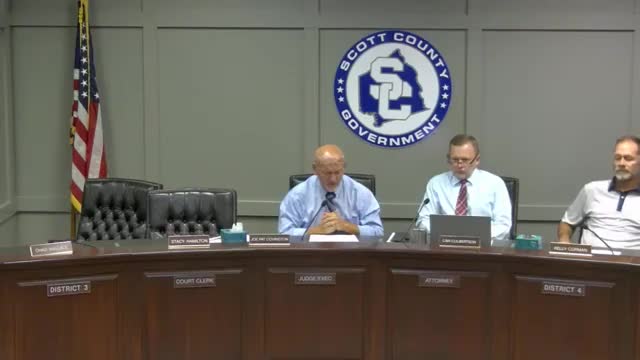 County, Kentucky Fish and Wildlife and volunteers clean Great Crossing creek bank