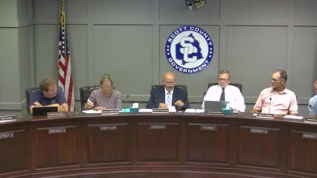 Scott County discusses ambulance repairs and considers vehicle safety technology after recent wrecks