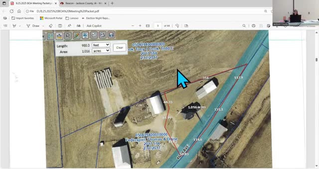 Board denies variance request tied to driveway deed swap; members urge easement instead