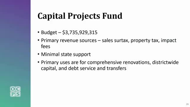 OCPS outlines $3.7 billion capital plan, schedules relief schools and renovations