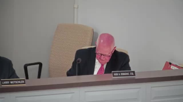 Residents raise school bus safety and construction dust concerns; township engineer cites permits, paint markings and conservation district action