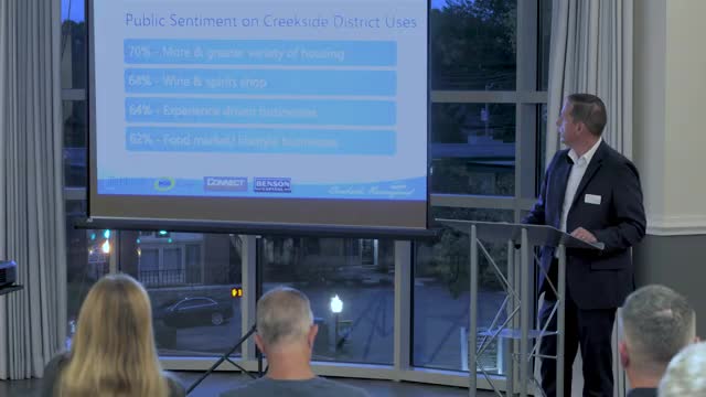 Community Feedback Shapes Creekside Redevelopment Strategy for Enhanced Connectivity