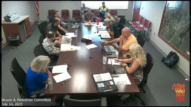 Public works reports culvert and trail closures; committee discusses RRFB use and county Safe Streets open house