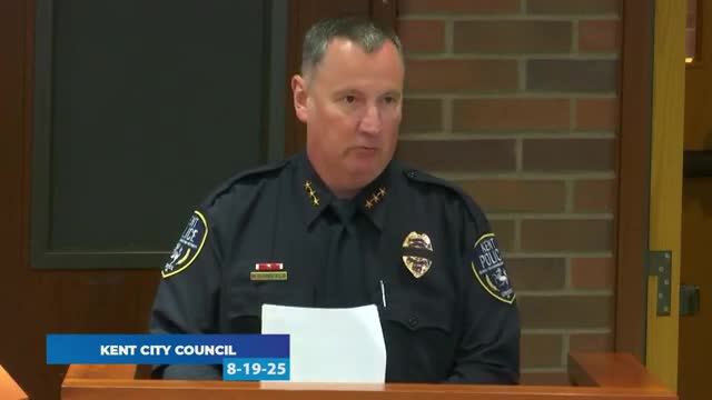 Kent police recognized for role in federal RICO indictment and multiple life‑saving responses