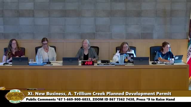 Arcata council adopts CEQA exemption and amends Trillium Creek planned-development permit to remove affordable-housing requirement