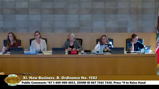 Arcata introduces ordinance updating dog code to formalize service-animal exceptions and license fee waiver