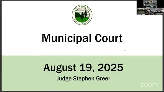Shelton municipal court reports low recidivism in treatment court but warns of staffing and public‑defense risks