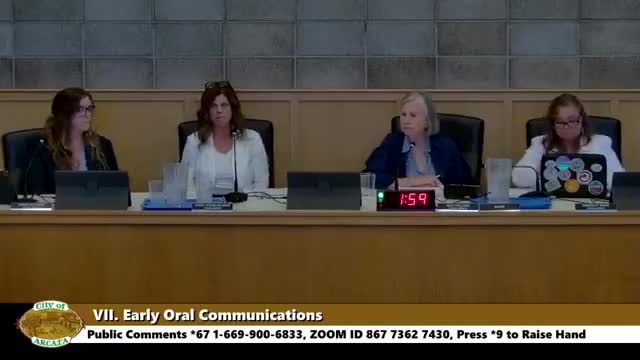 Heated public comments over Gaza sister‑city proposal and CalPERS divestment dominate meeting; council receives letters but takes no immediate action