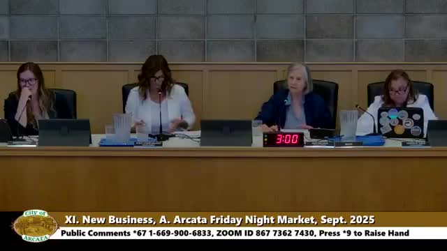 Council approves three September Friday night markets with Humboldt Made; city to contribute $13,500