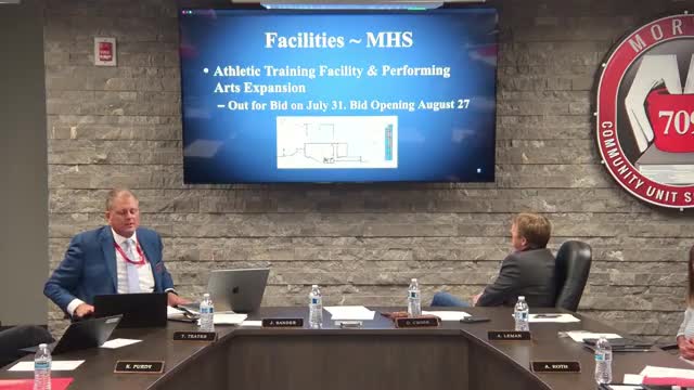 Morton district details multiple facility projects; high school phase 2 goes out to bid