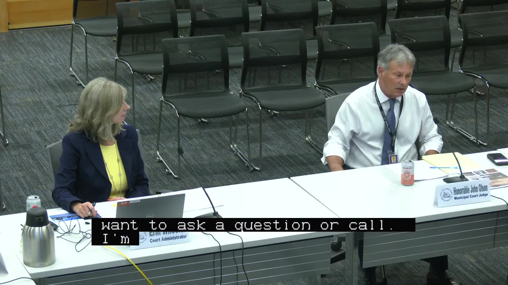 Kirkland Municipal Court Discusses Caseloads and Community Relationships