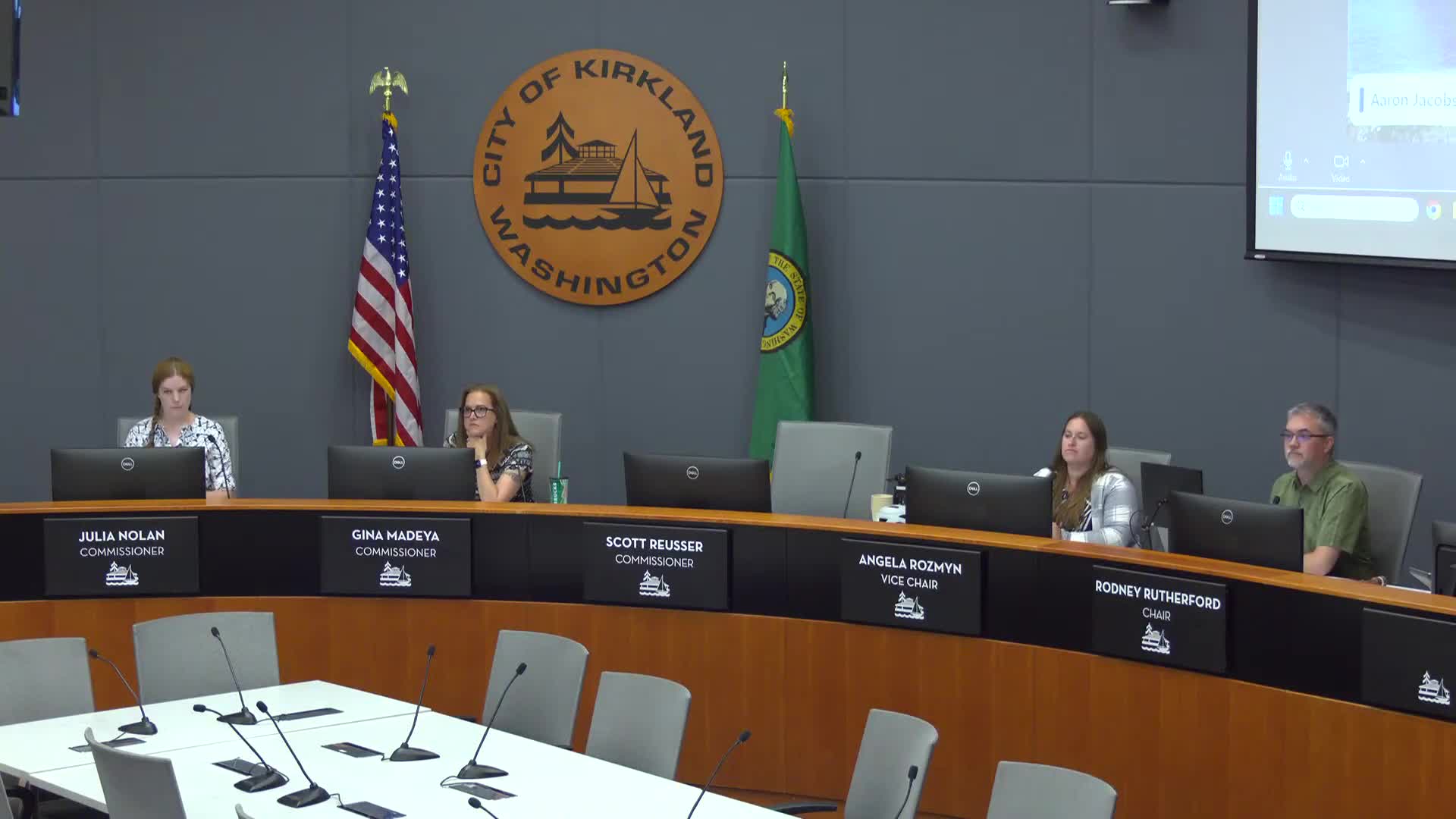 Planning commission backs miscellaneous code package; raises artificial-turf lot-coverage exemption and asks for further study