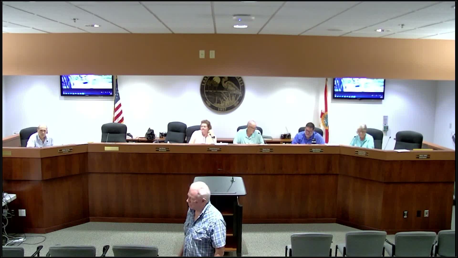 Lake Clarke Shores board orders compliance in three permit cases after contested public testimony