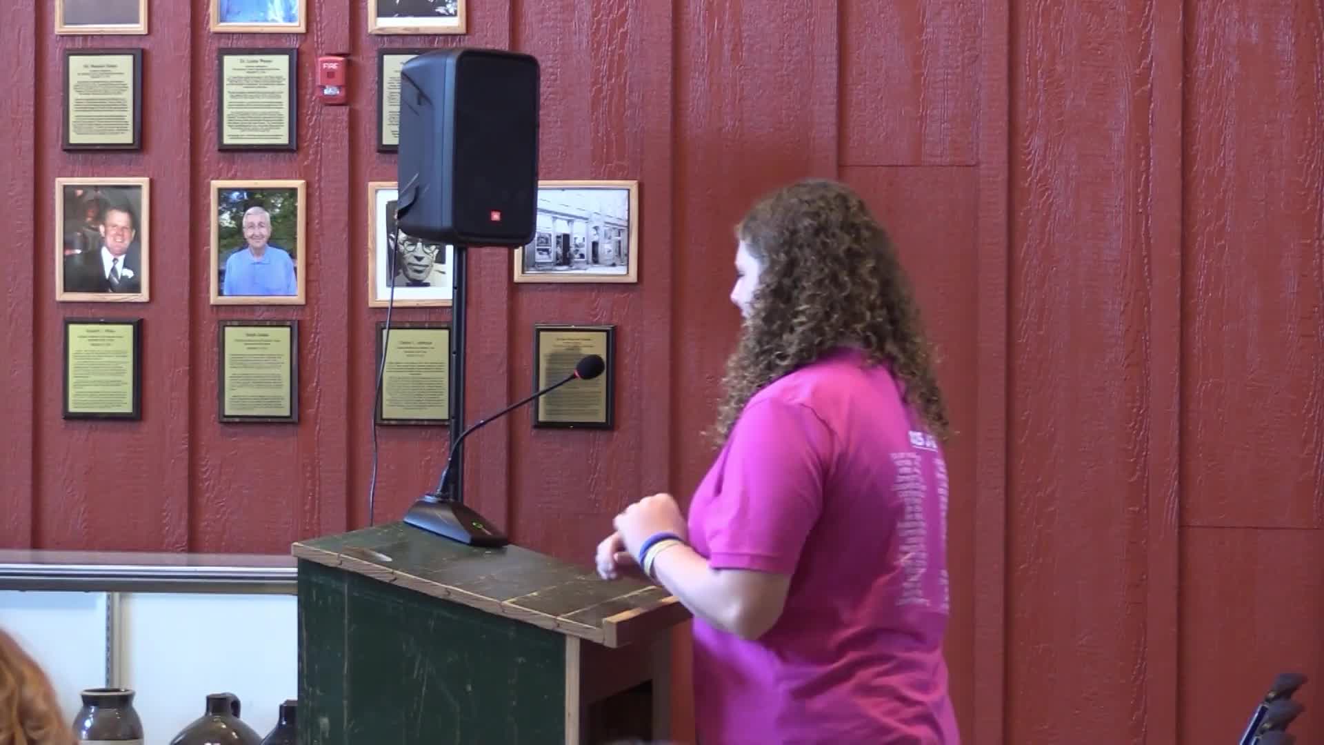 OSU Extension and junior fair board members highlight 4-H projects and livestock auction