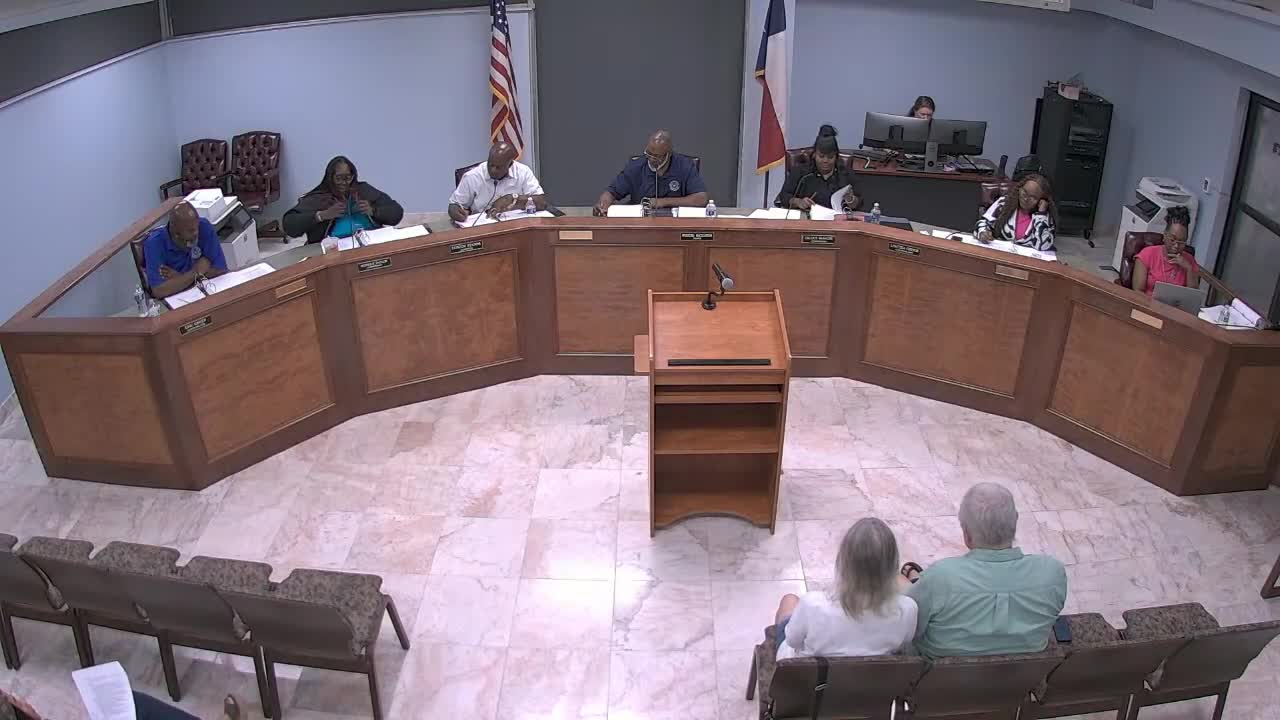 Brookshire council declares surplus property and authorizes sale of upright piano