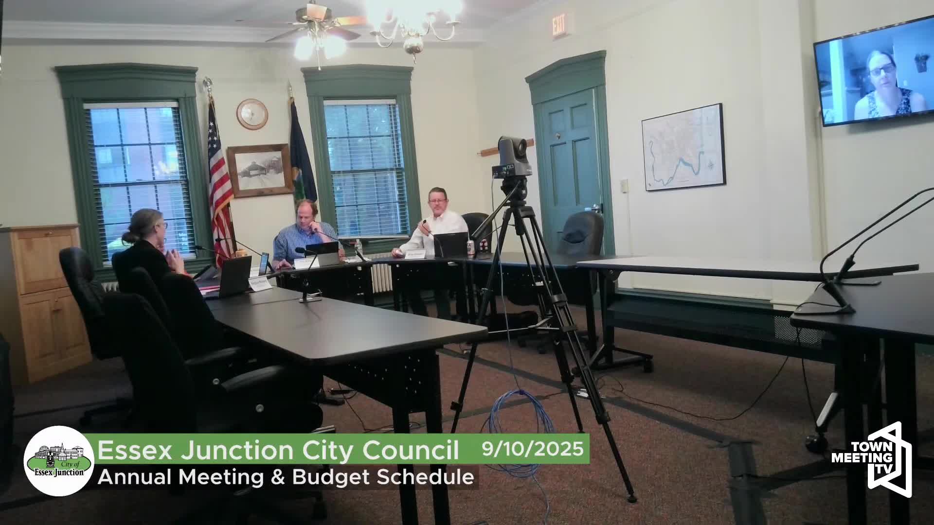 Essex Junction council sets annual meeting for April 7, moves January meeting to meet charter-warning deadlines