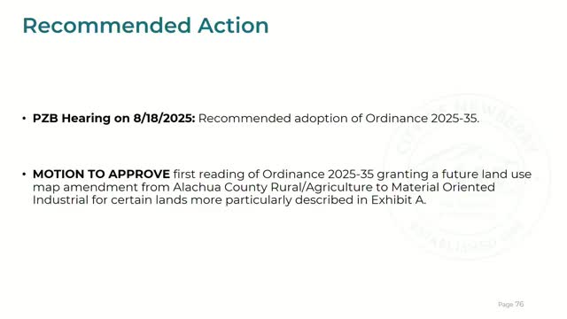 Commission approves rezoning for concrete batch plant site; neighbors question dust, noise and truck traffic