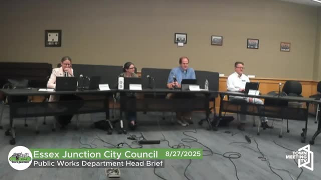 Public works briefs council on staffing, winter readiness and a sewer-camera test that 'burped' into homes