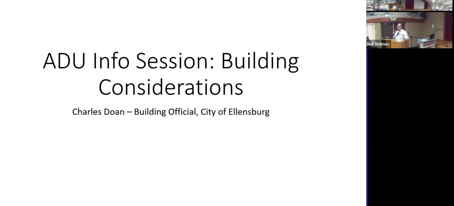 Moundsburg building official outlines ADU code, fire and EV rules for homeowners