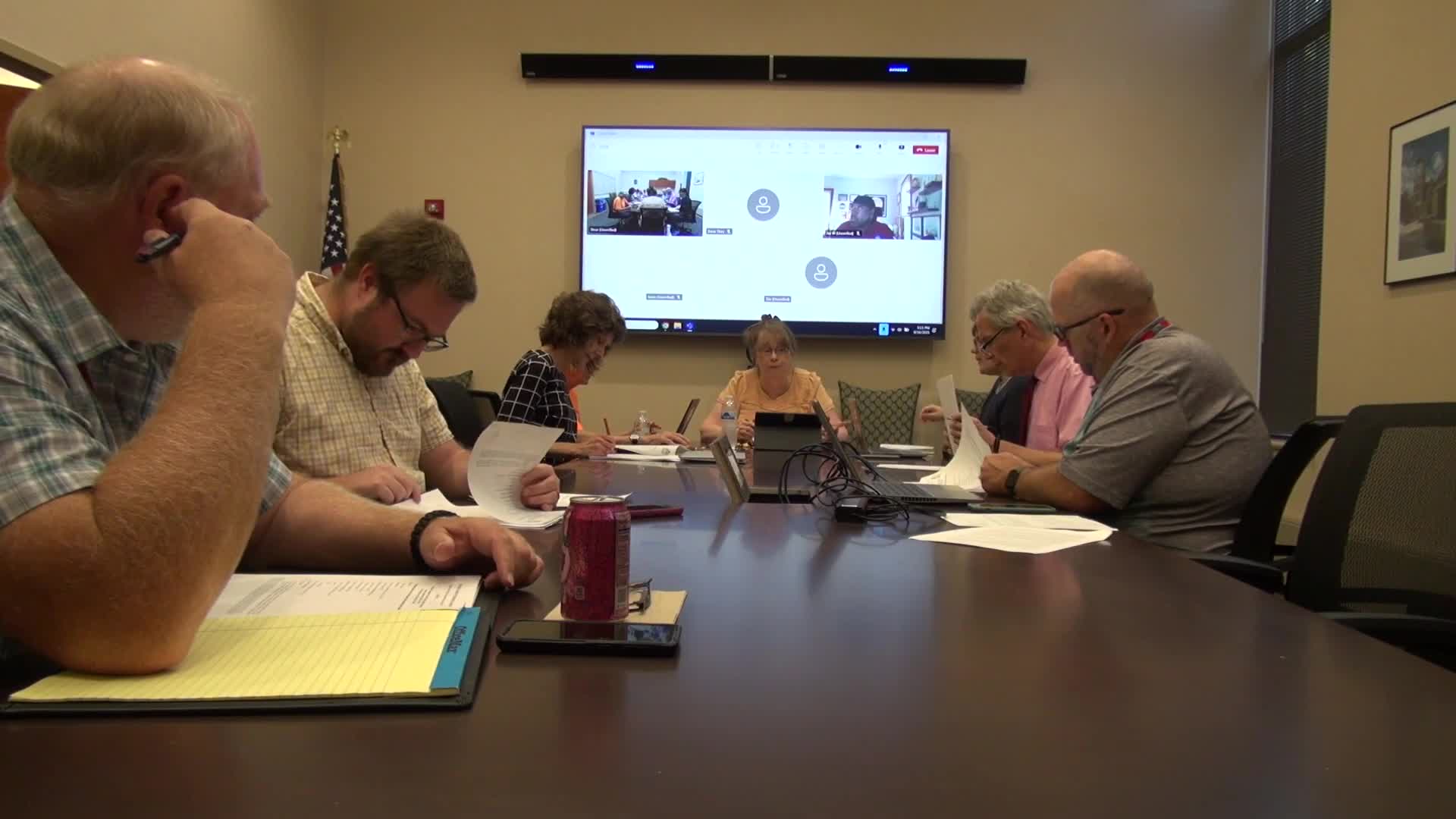 Library Board Approves Consent Agenda and Discusses IT Network Security Agreement