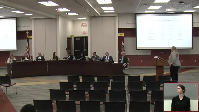 Parkway board adopts 2025–26 blended tax rate; rates lowered but revenue expected to grow