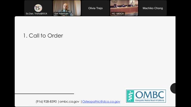 Californians Demand Accountability in Consumer Complaint Procedures During Osteopathic Board Meeting