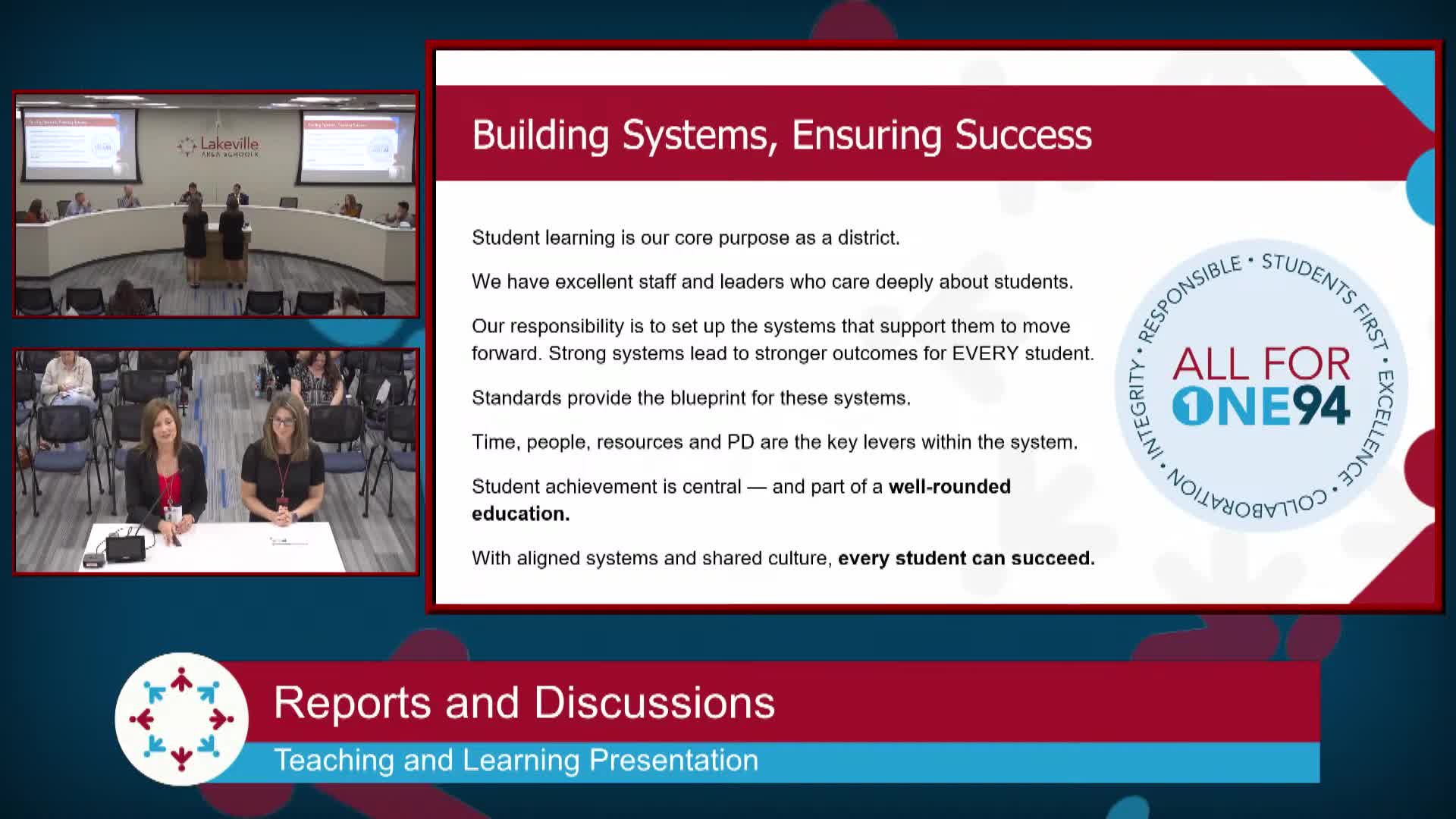 Director Cameron highlights need for rigorous curriculum amidst intervention funding discussions