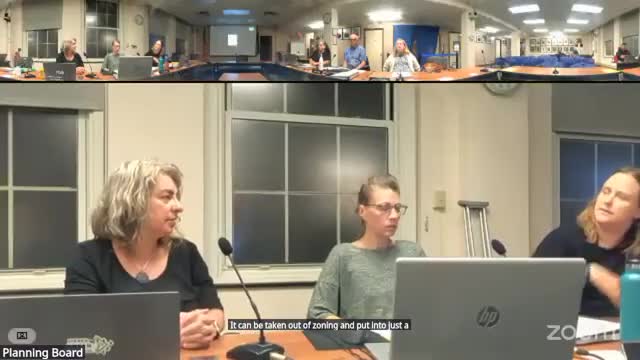 Staff previews draft site-plan review and sign ordinance updates; board invited to comment before council referral