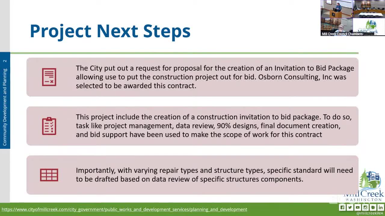 Council awards up to $93,912 for design of citywide catch basin repair bid package