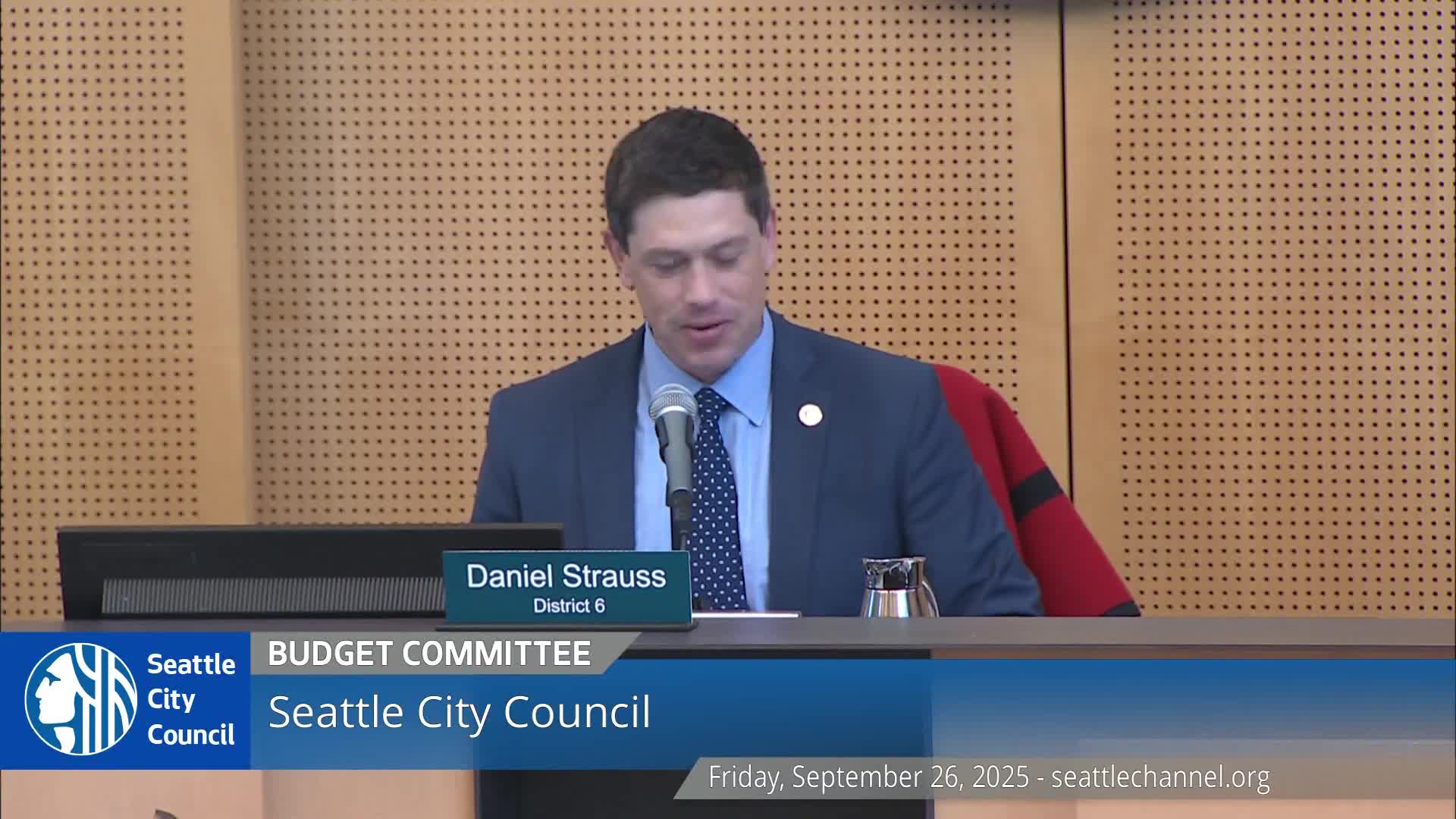 SDOT outlines 2026 proposed budget, highlights levy staffing and downtown investments