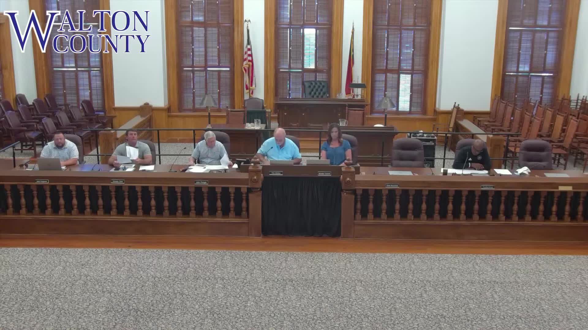 Walton County planning commission tables rezoning for convenience store, schedules community meeting