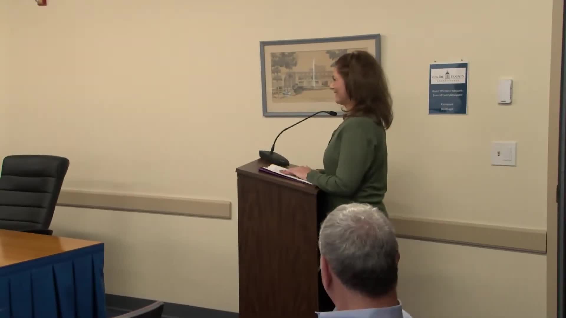 Commissioners approve STOP grant pass-through funding for Center Safe and State College Police