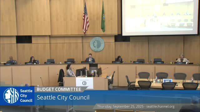 Seattle Council Discusses Federal Backfill and Public Safety Sales Tax Proposal