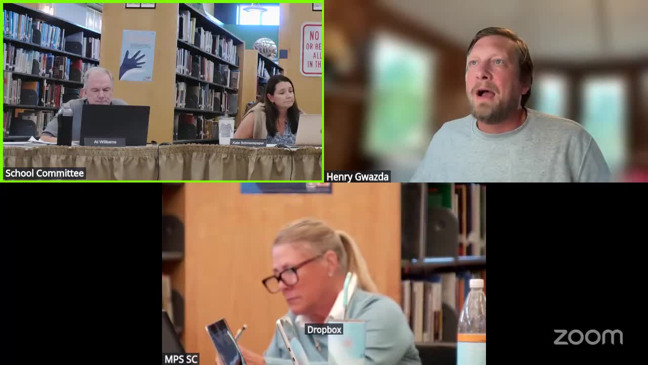 School committee approves "instant recap" meeting summary to post on website