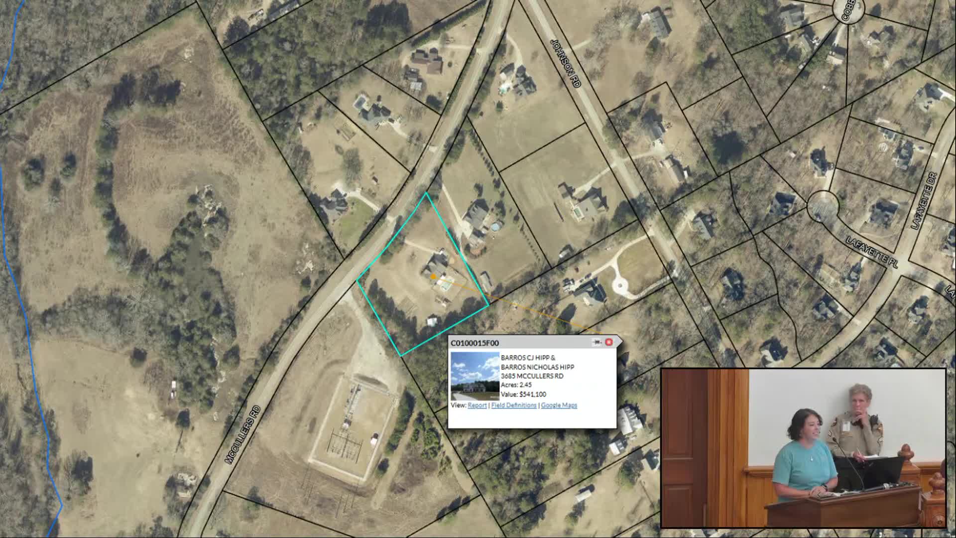 Planning commission recommends approval for small‑scale flower farm on McCullers Road