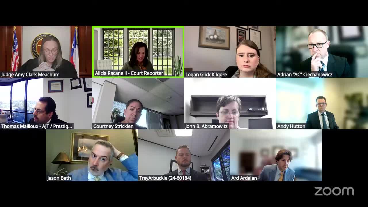 Hilton v. I Will Painting reset by agreement to Jan. 26 with Feb. 23 backup