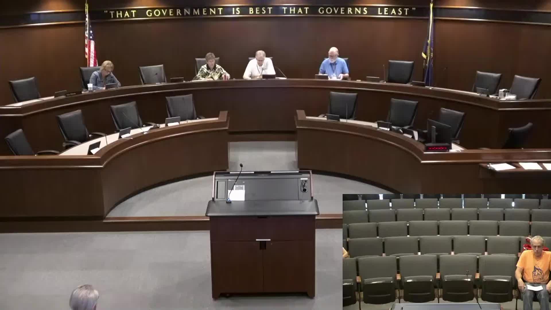 Hamilton County election board approves amendment limiting clerk authority on vote-center staffing and equipment; final adoption of plan fails