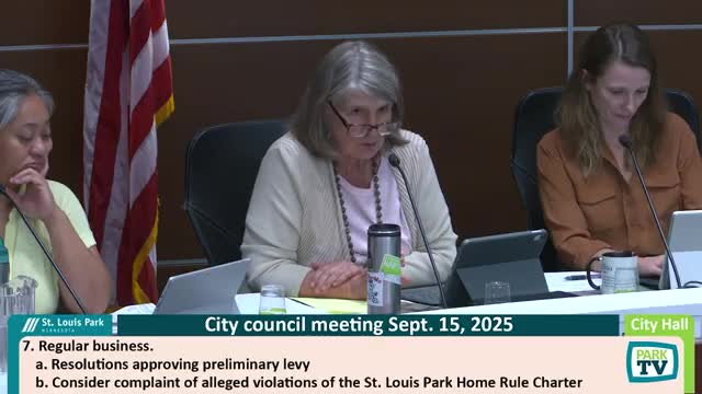 Investigator finds no charter violations; St. Louis Park council dismisses complaint