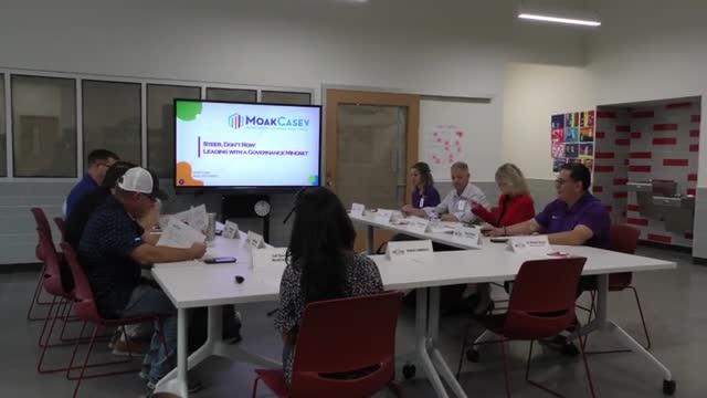 Belton ISD Board Discusses Team Building and Goal Alignment Strategies