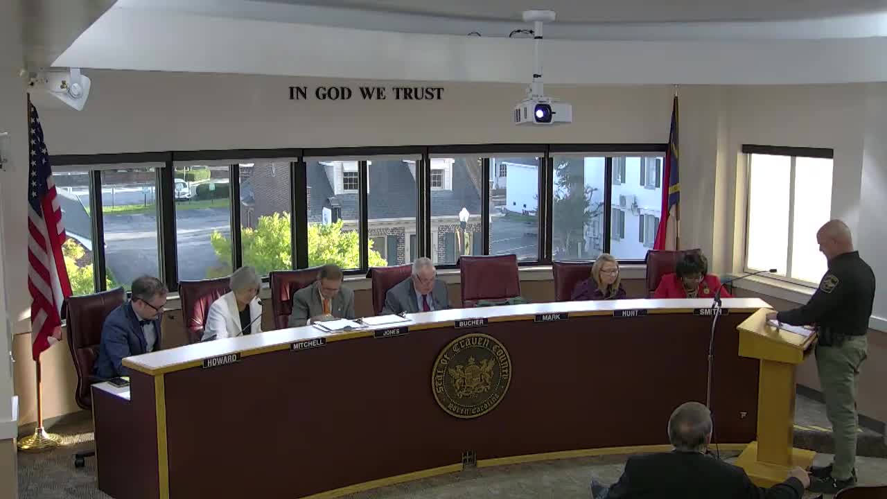 Sheriff reports smooth start to school year, board accepts $20,067 wellness grant; sheriff cites enforcement against vape stores