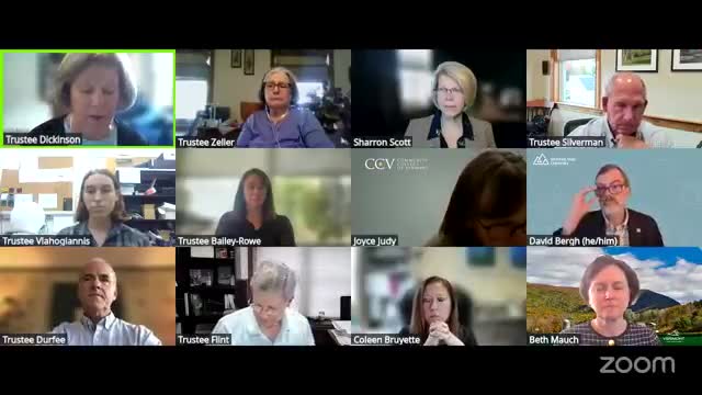 Board approves June 14 minutes; schedules in-person retreat in Woodstock for November