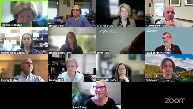 Vermont State University trustees ratify part-time faculty contract to cure meeting-location technicality