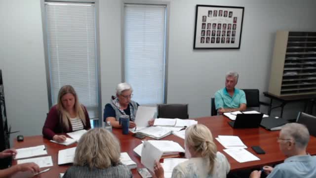 Finance committee approves claims; roll call recorded