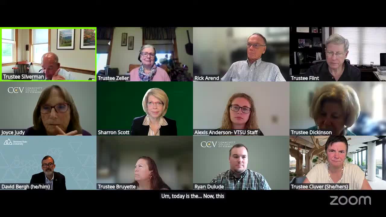 Vermont State University enrollment about 1.9% below last year; university working on budget adjustments