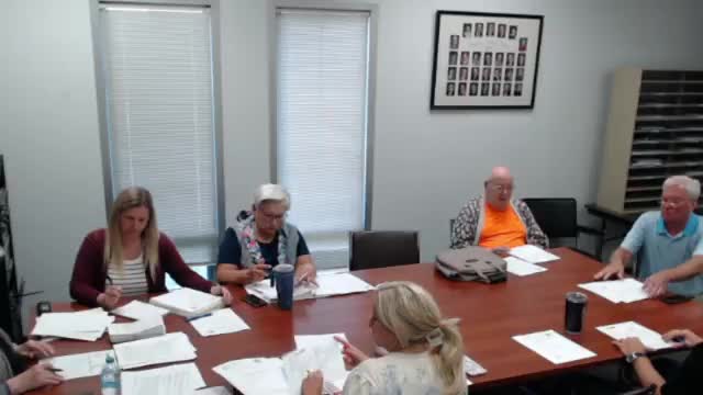 Committee approves claims and sets next meeting date for Oct. 6