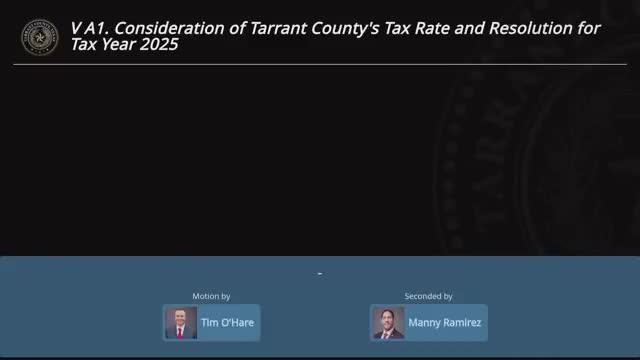 Commissioners cut Tarrant County Hospital District tax rate to 0.165 amid JPS budget dispute