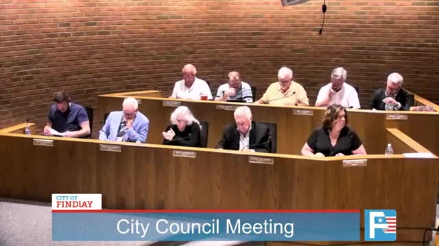 Findlay council authorizes ODOT aviation grant application for airport fuel‑farm replacement